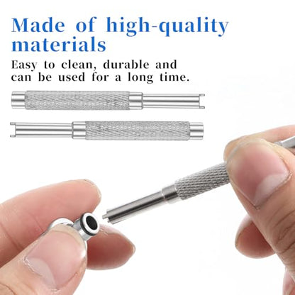 4PCS Air Brush Tools Valve Screw Replacement Repair or Needle Packing Nut Tool Replace Accessories for Double Action Air Brush Airbrush Maintenance Tools