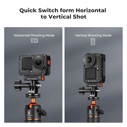 K&F CONCEPT 1 Pack Magnetic Adapter Mount for DJI Osmo Nano/Osmo Action 6 - size: 1Pack
