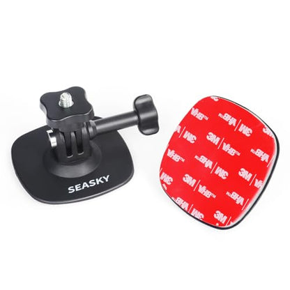 SEASKY A1 Sports Camera Flexible Adhesive Helmet Mount use Genuine 3M