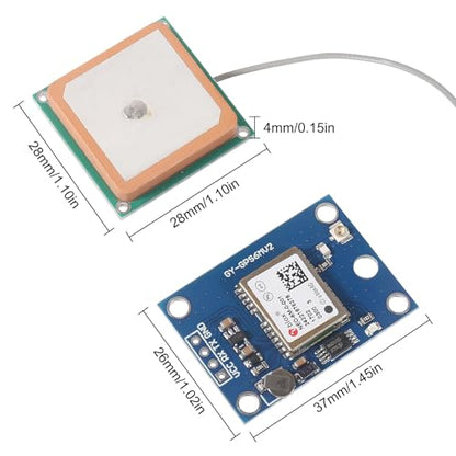 3pcs GY-NEO6MV2 NEO-6M GPS Module NEO6MV2 with Flight Control EEPROM MWC APM2.5 Large Antenna for for Arduino EEPROM APM 2.5