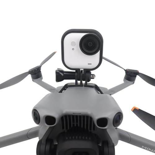 Drone Action Camera Mounting Holder for DJI Mini 5 Pro, Drone Gimbal Upper Expansion Bracket with 1/4 Screw Tripod Mount Adapter for Mini 5 Pro Accessories