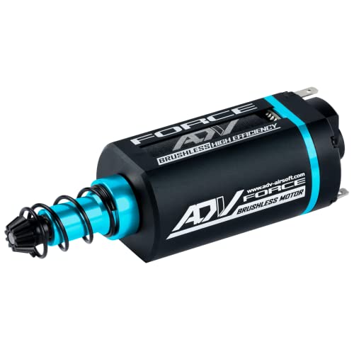 Brushless Motor for AEG, CNC Motor for 7.4V-11.1V LiPo (High Efficiency, Long) - size: Long, style: High Efficiency