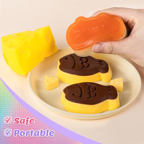 Taba Squishy Making Kit, DIY Taba Squishy Kit,18oz Squishy 7 Molds Silicone