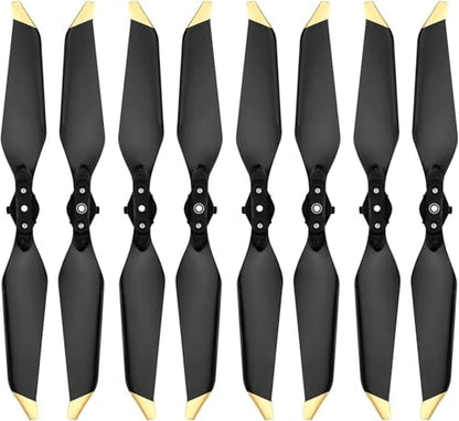 Propellers for DJI Mavic Pro/Mavic Pro Platinum Replacement Drone Accessories 8331F Prop Blades Spare Propeller Quick-Release Low Noise Wings 8 Pack