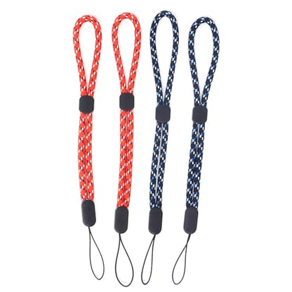 Honbay 4PCS Universal Adjustable Hand Wrist Strap Hand Lanyard Wristlet Wristband with Lock for Wii Remote Controller, Cell Phone, MP3, Digital Camera,etc