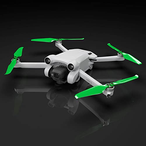 Master Airscrew Stealth Propellers for DJI Mini 3 Pro & Mini 4 Pro - Green, 4 propellers in Set - color: Green