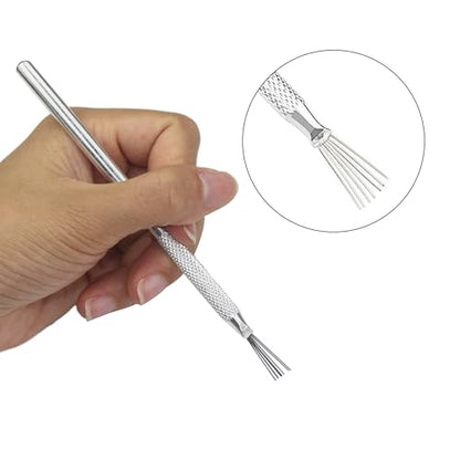 3 PCS Clay Needle Tools Sculpting Ceramics Pottery Carving Tools for Model Clay Supplies, Ceramic & Pottery Tools Sculpture Feather Pin 5.5 Long Feather Wire Texture Tool, LXLVOUEG