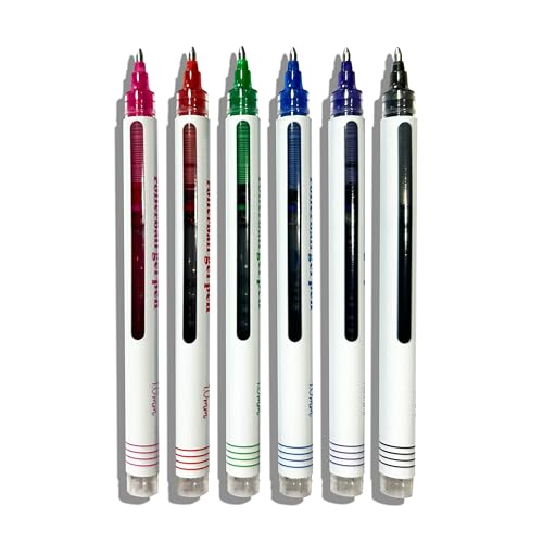 Ooly Seriously Smooth Rollerball Gel Pens, Set of 6, 1.0mm - style: Seriously Smooth Rollerball