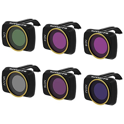 GLOBACT Filter Set for DJI Mini 4K/2/Mavic/SE/2 SE-CPL UV ND4 ND8 ND16 ND32