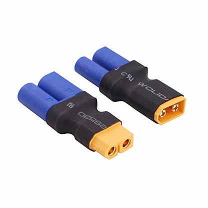 4pcs No Wires Connector: XT60 XT-60 to EC5 Male Female Connector Adapter(C154-4)