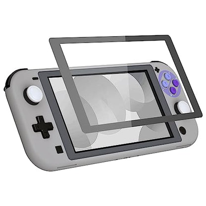 eXtremeRate Classic SNES Style DIY Replacement Shell for Nintendo Switch Lite, NSL Handheld Controller Housing w/Screen Protector, Custom Case Cover for Nintendo Switch Lite - color: Classic SNES