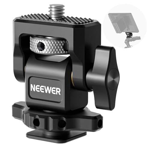 NEEWER Camera Monitor Mount with Cold Shoe, MA002 - style: MA002 w/Cold Shoe