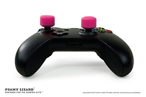 Foamy Lizard AceShot Raised Thumb Grips for Xbox One & Steamdeck, Pink - color: Pink