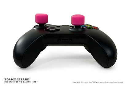 Foamy Lizard AceShot Raised Thumb Grips for Xbox One & Steamdeck, Pink - color: Pink