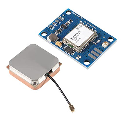 2Pcs GY-NEO7MV2 NEO-7M GPS Module NEO7MV2 with Flight Control EEPROM MWC APM2.5 Large Antenna Repalcement for NEO-6M GY-GPSV1-NEO - color: NEO-7M