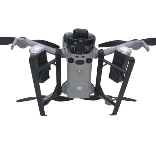 Drone Searchlight Landing Gear for DJI Mini 5 Pro, Night Flight Light Navigation Warning Lights with Heightening Tripod Kickstand