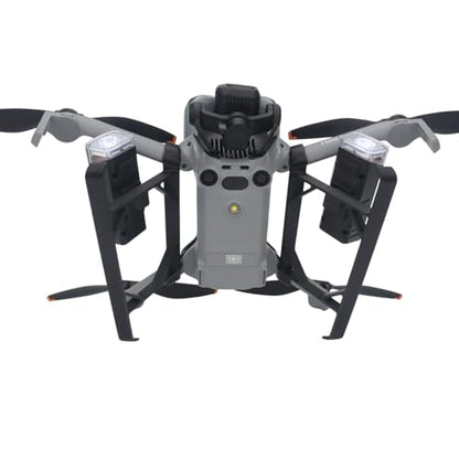 Drone Searchlight Landing Gear for DJI Mini 5 Pro, Night Flight Light Navigation Warning Lights with Heightening Tripod Kickstand