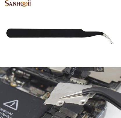 22-in-1 Precision Electronics Repair Opening Pry Tools Kit - Metal & Plastic Spudger, ESD Tweezers & Ultra-Thin Disassembly Scraper Set for iPhone, iPad, Laptop, Xbox, Switch, Game Console