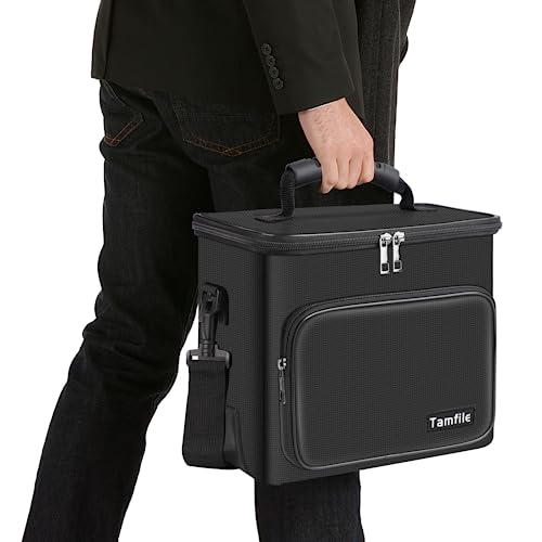 Tamfile Fireproof Lipo Battery Bag, 4200°F Explosionproof Lipo Safe, Black - color: Black