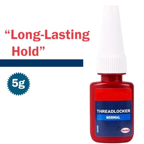 Threadlocker Normal Medium Strenght Removable Thread Lock Screw Glue for Fasteners Nuts Bolts Lock and Seal 5gram