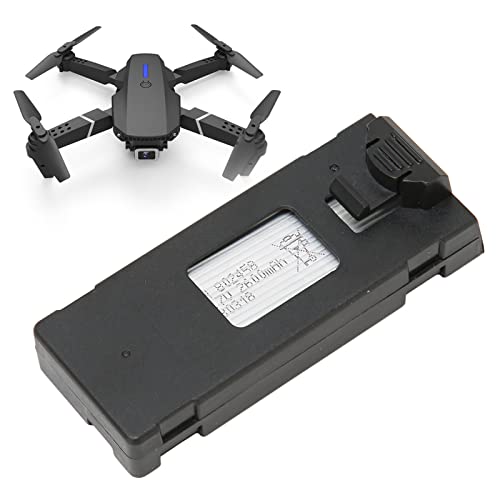 RC Drone Battery Replacement, 3.7V 1800mAh Stable UAV Replacement Battery for E88 E88PRO E88MAX E525 E99 E99PRO P1 P5PRO K3 S1 P8