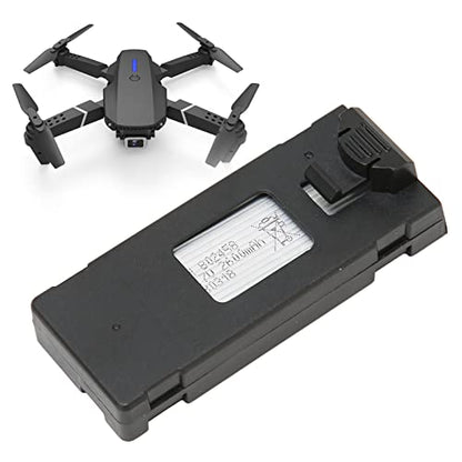 RC Drone Battery Replacement, 3.7V 1800mAh Stable UAV Replacement Battery for E88 E88PRO E88MAX E525 E99 E99PRO P1 P5PRO K3 S1 P8