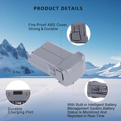 Intelligent Flight Battery Plus Compatible with DJI Mini 5 Pro, Mini 4 Pro, Mini 3 Pro, Mini 3, 5000mAh 50 Mins Max Flying Time Upgraded Drone Battery Replacement Parts