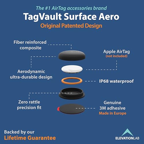 AirTag Adhesive Mount - Elevation Lab - size: Single