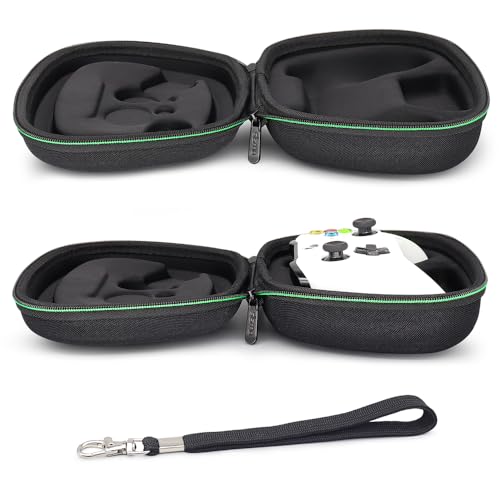 sisma Carry Case Compatible with Xbox One & Series X/S Wireless Controller, Travel Protective Case Controller Holder Storage Bag Home Safekeeping - color: Black