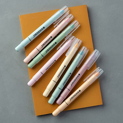 DIVERSEBEE Bible Highlighters and Pens No Bleed (Pastel) - color: Pastel