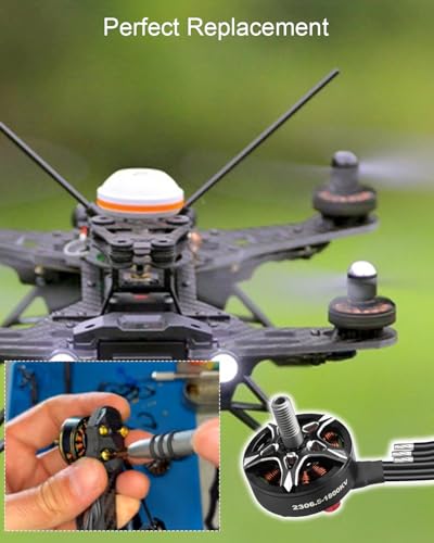 FPV Drone Motor 2306.5 1800KV 6S Brushless Motor Fit for FPV Racing Drone