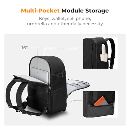 K&F CONCEPT Camera Backpacks for Photographers Travel Bag for Tripod Camera Lence Accessory with laptop compartment and Rain Cover Multi-Functional Camera Bags for Dslr Cameras - style: Classic