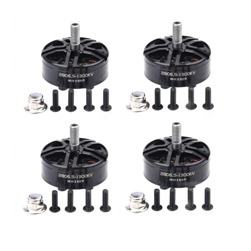 2806.5 2807 1300KV Brushless Motor, 3-6S w Drone Motor （4PCS