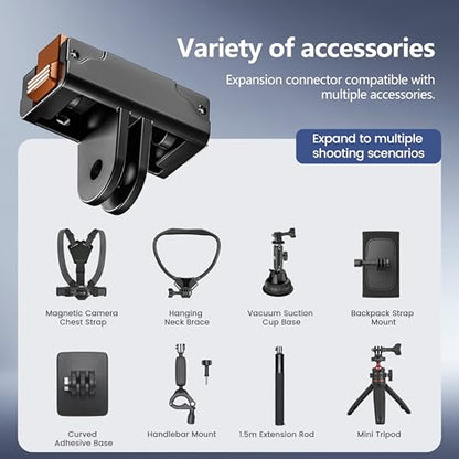 STARTRC PHOTO Magnetic Adapter Mount for DJI Osmo Nano/Osmo Action 6