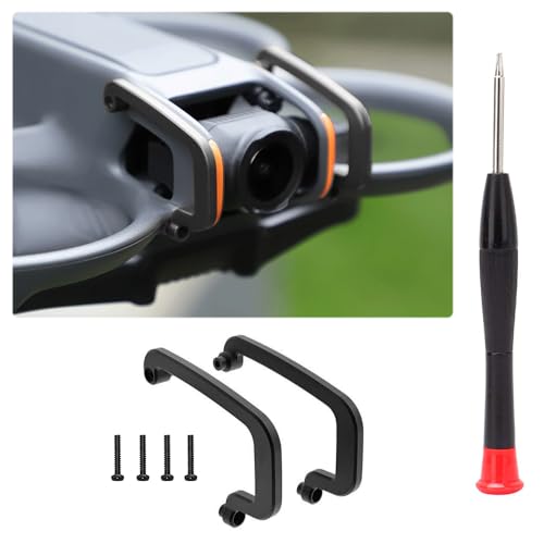 Arzroic Gimbal Bumper/Guard for DJI Avata 2 Accessories, Gimbal and Camera Lens Protector for DJI Avata 2, Black - color: Black