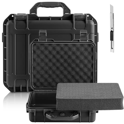 Relaxweex 18.3 x 13.4 x 7.2 Inch Hard Case, Grid Shell, Black - color: Black, size: 18.3 x 13.4 x 7.2 Inch, style: Grid Shell