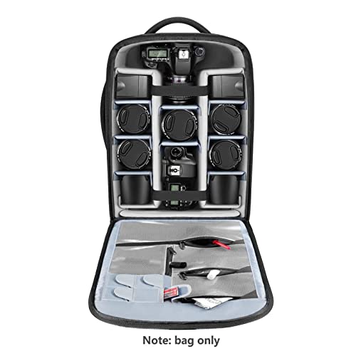 NEEWER Convertible Rolling Camera Backpack for SLR/DSLR and Accessories - style: Nw3300-g