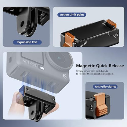 STARTRC PHOTO Magnetic Adapter Mount for DJI Osmo Nano/Osmo Action 6