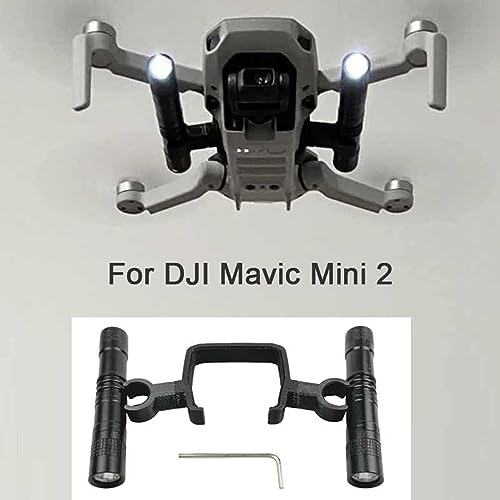 Drone LED Night Navigation Light Anti Collision Indicator Light Searchlight Flashlight for DJI Mavic Mini 2 Drone