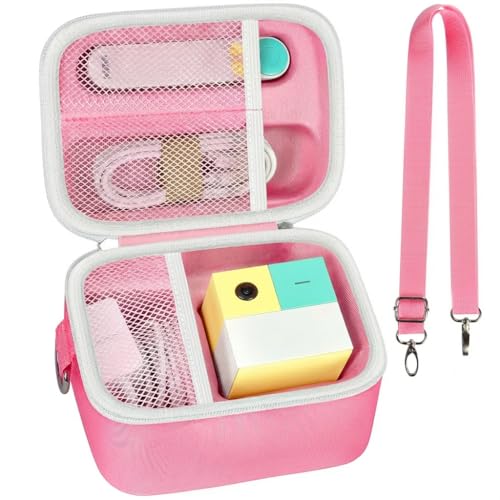 Againmore Case Compatible with Nex Playground Active Play System, Video Game Console Storage Holder Bag with Custom Slots for Device, HDMI Power Cord, Remote Control and Accessories-Pink(Box Only) - style: Pink Case
