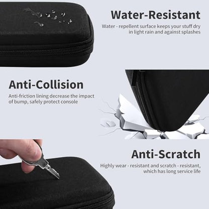 BLUE LAKE Performance Carrying Case for JC400 Switch 2 Controller, 1:1 Precision Fit Storage Bag with 10 Game Slots & Joystick Protection Slim Version