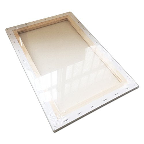 LWR CRAFTS Stretched Canvas 12" X 18" Pack of 4 - size: 12"x18"x4