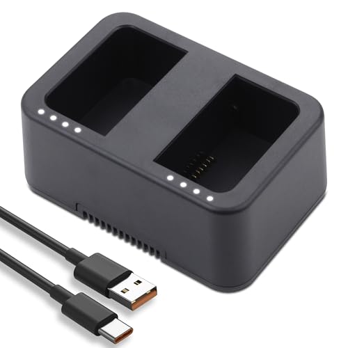 WB37 Battery Charging Hub for DJI WB37 Battery, with USB C Cable Support 65W PD (Only 1 Charger)