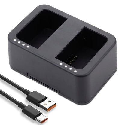 WB37 Battery Charging Hub for DJI WB37 Battery, with USB C Cable Support 65W PD (Only 1 Charger)