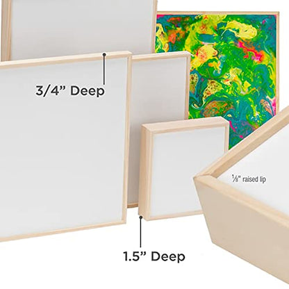 Liquid Art Panel - 1.5"" Depth - size: 30x30 in