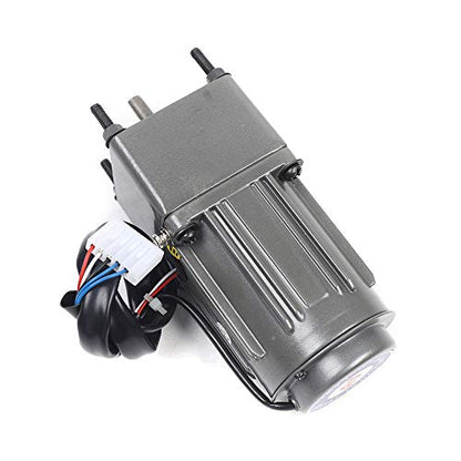 0-7.5RPM 6W 180K AC Variable Speed Gear Reduction Motor with Controller - color: 6W 180K