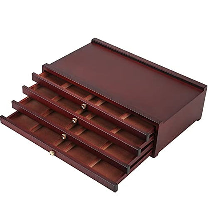 MEEDEN Art Supply Storage Box: 4 Drawers Pencil Organizer Craft Storage - size: 4 Layer Drawers