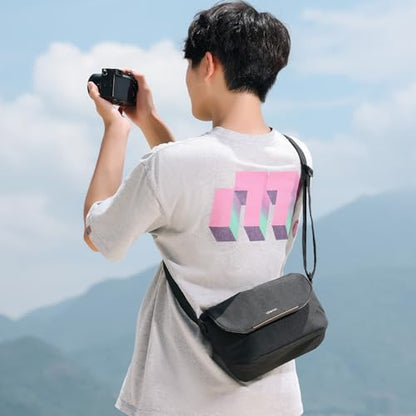 ULANZI 4L Camera Bag, SLR/DSLR Camera Case Professional Crossbody Small Bag - size: Black 3-4 L