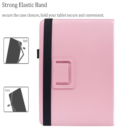 Universal 7 8 Inch Android Tablet Case Cover for All 7.0-8.5 Inch Tablet - color: Pink