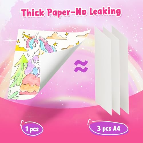 JoyCat Paint with Water Coloring Books for Toddlers (Magical Pony) - style: Magical Pony